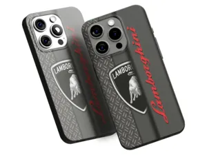 Lamborghini Custodia Silicone Telefono Look Moderno